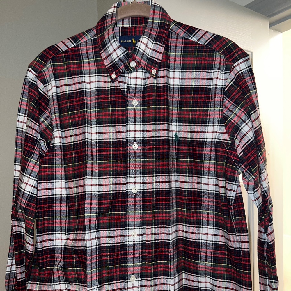 Ralph Lauren - Red Flannel Button Down
